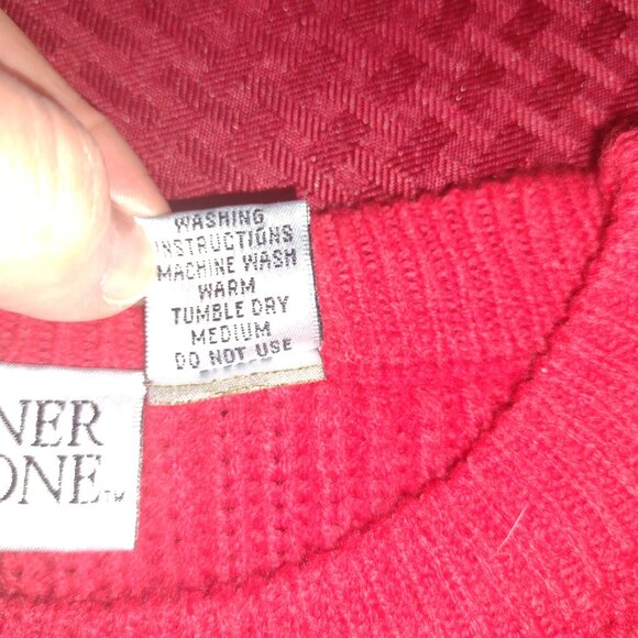 Women’s Cornerstone Sweaters – Red & Black – Size 22W - Picture 5 of 15